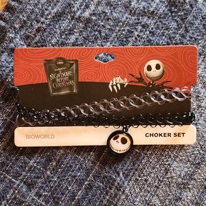 Nightmare Before Christmas choker set